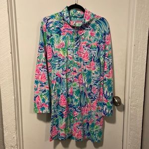 Lilly Pulitzer popover dress size large